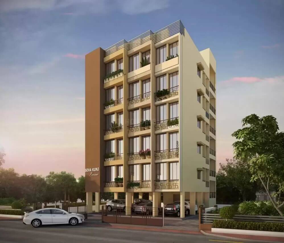 3bhk new flat near parimal garden