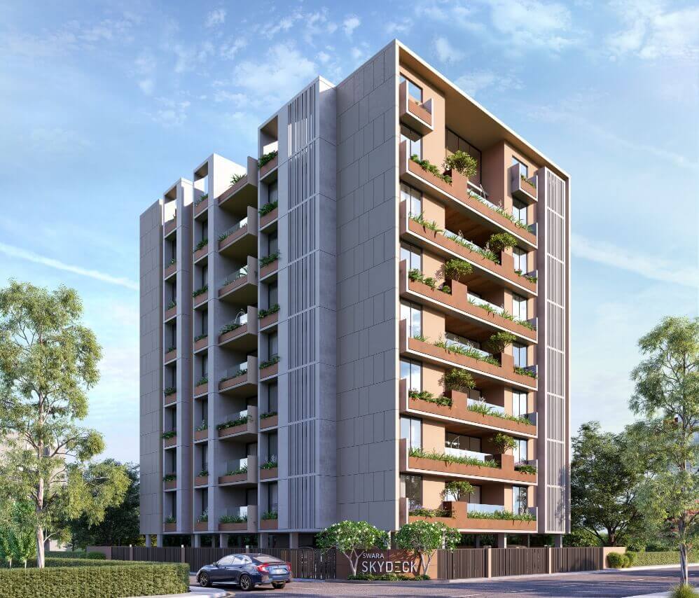 3bhk flat in stadium cross roads